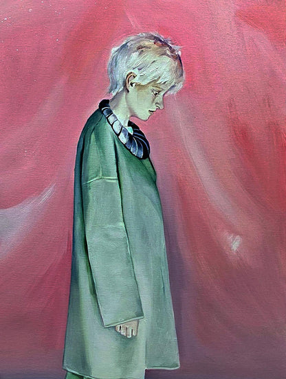 Oil painting A person's walk through blogs Igor Konovalov