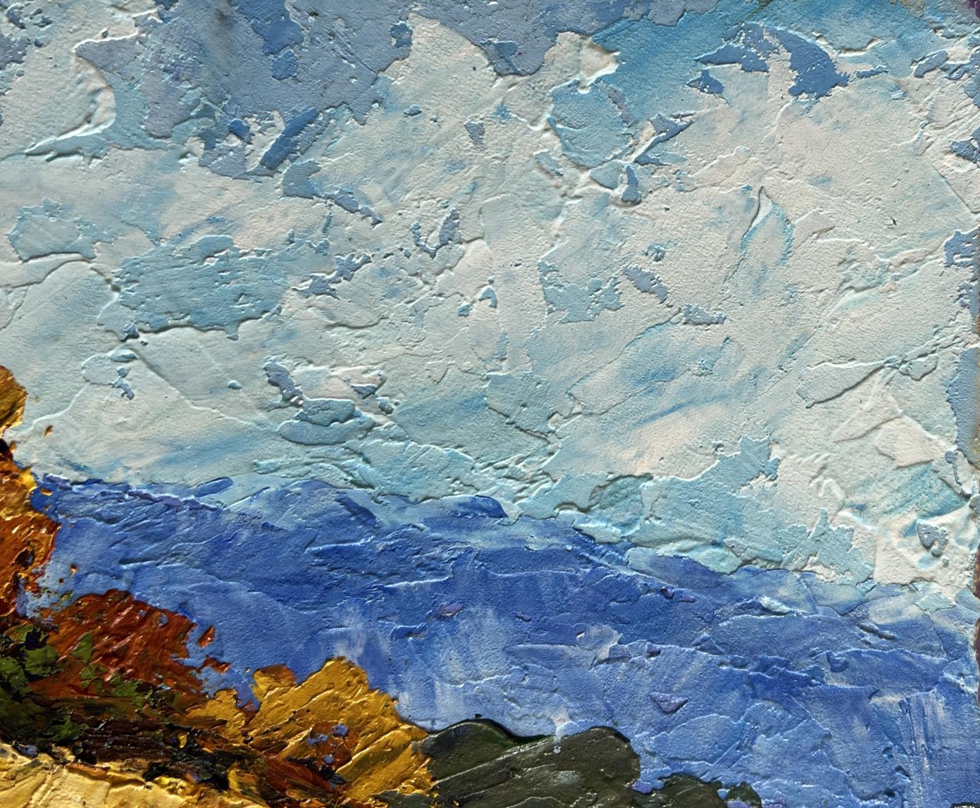 Oil painting Autumn palette of nature V. Zadorozhnya