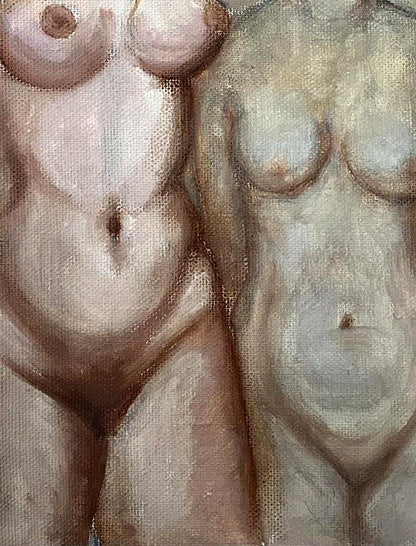 Oil painting Naked models Tatyana Nikolsk