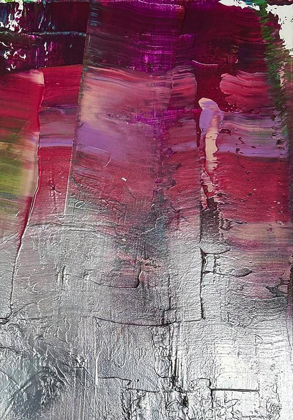 Acrylic painting Mirror of the Soul Olga Melezhik