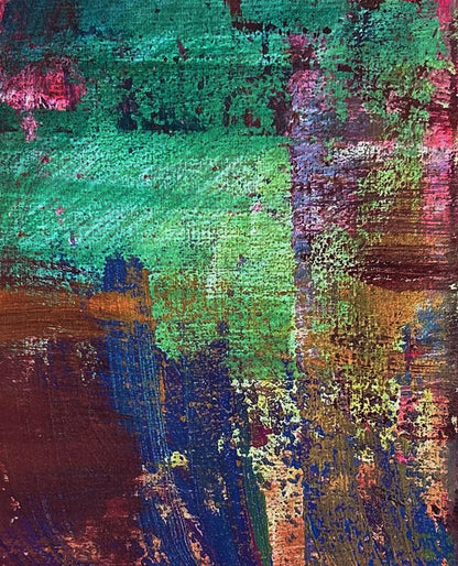 Acrylic painting Pursuit of a dream Olga Melezhik