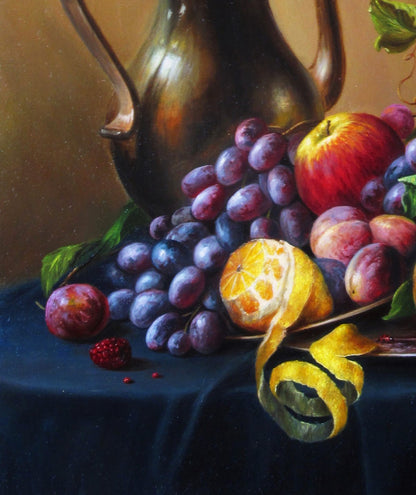 Oil painting Raspberry wine Valeriy Bulat