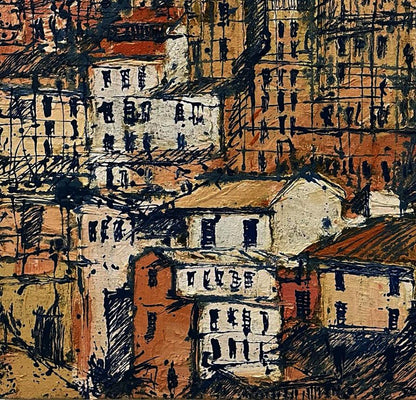 Oil painting Graphic of the City Serhiy Kovalev