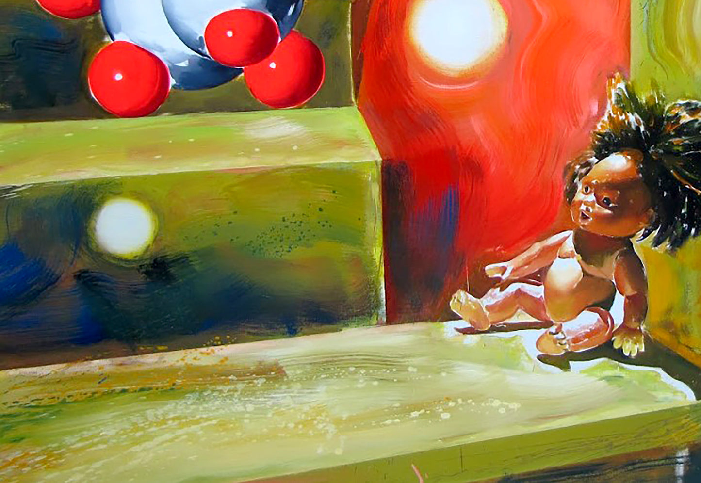 Oil painting Good night Igor Konovalov