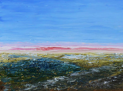 Oil painting Northern landscape Andriy Klishyn