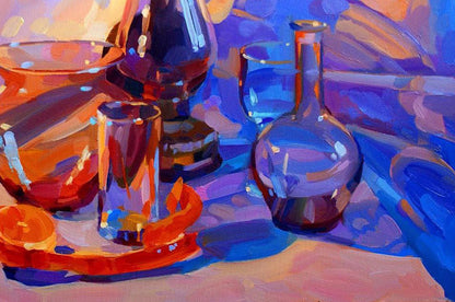 Oil painting Glass Anastasia Yaroshevich