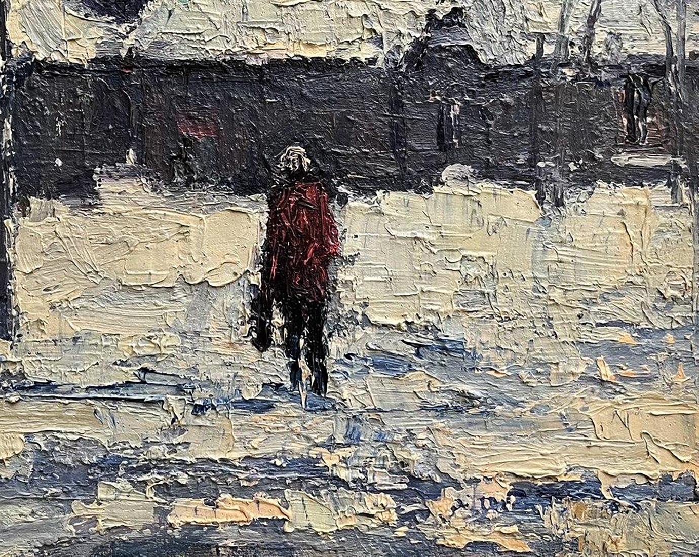 Oil painting Returning home Volodymyr Pashchenko