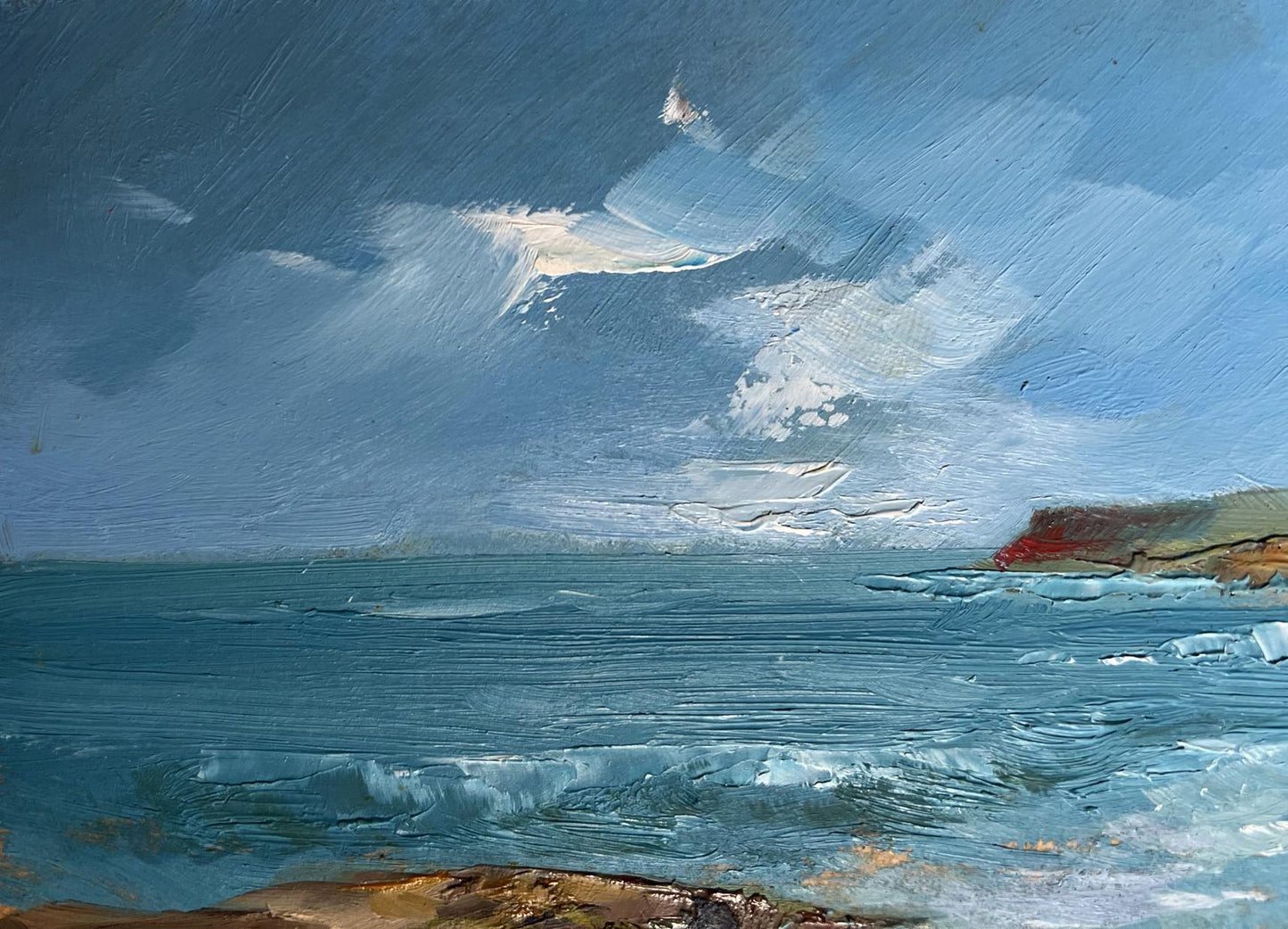 OIl painting Sea horizon Yuriy Suprunchuk