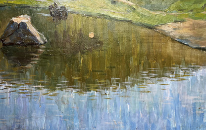 Oil painting Still water Boris Tal'ko