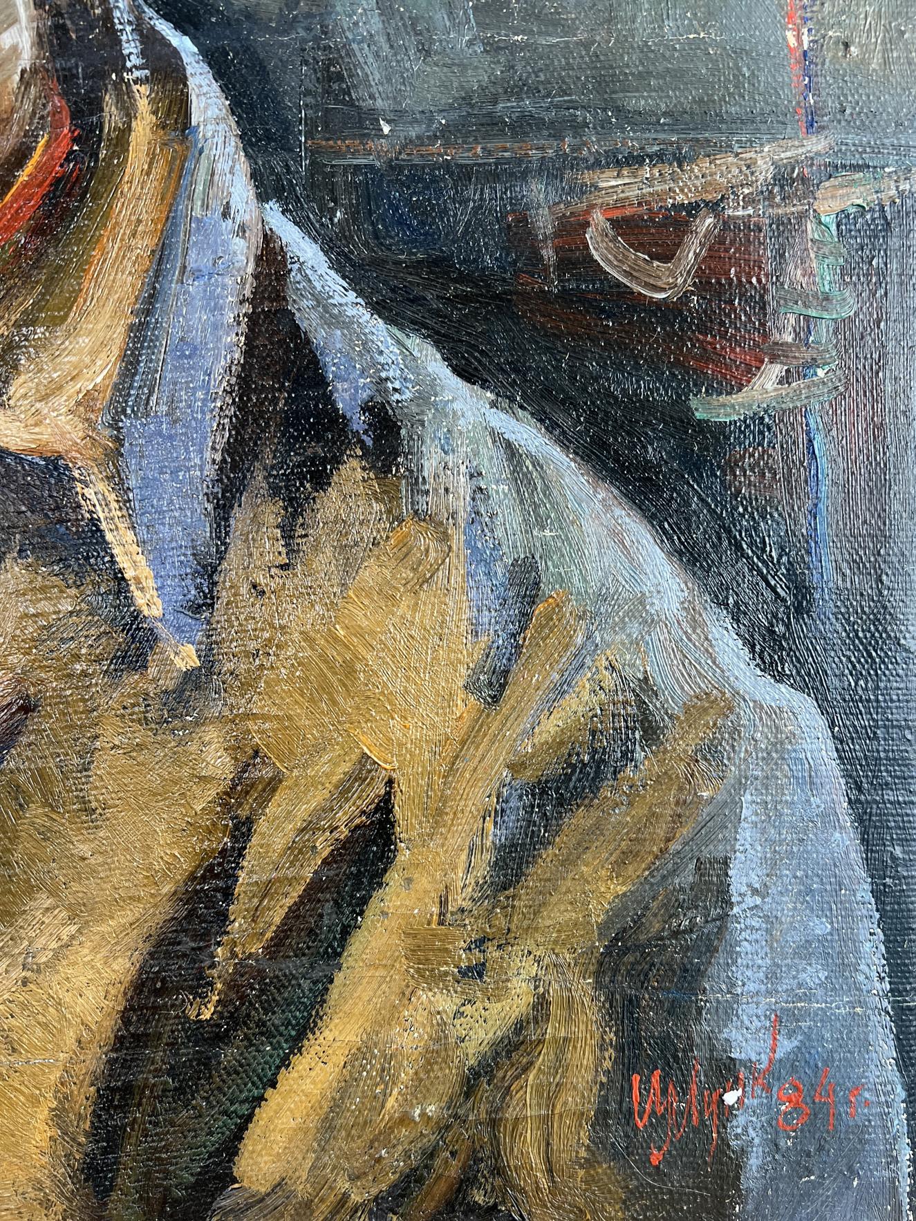 Oil painting Fire and metal Munk Igor Alexandrovich