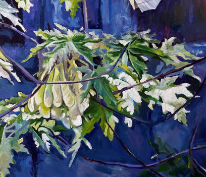 Oil painting Maple Varvarov Anatoly Viktorovich