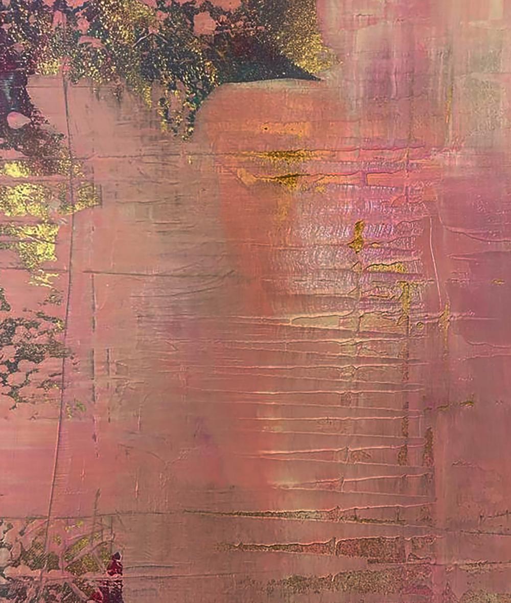 Acrylic painting Tenderness in my eyes Olga Melezhik