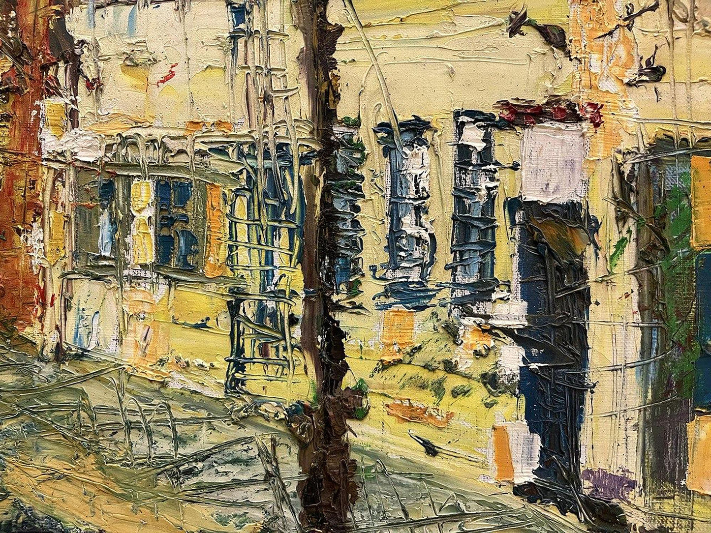 Oil painting Street in Rio de Janeiro Serhiy Kovalev