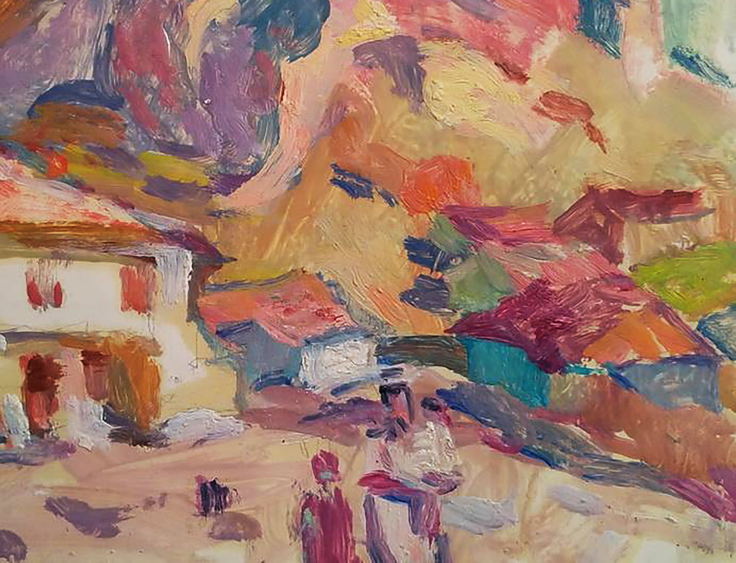 Oil painting Central Asia Yury Konovalov