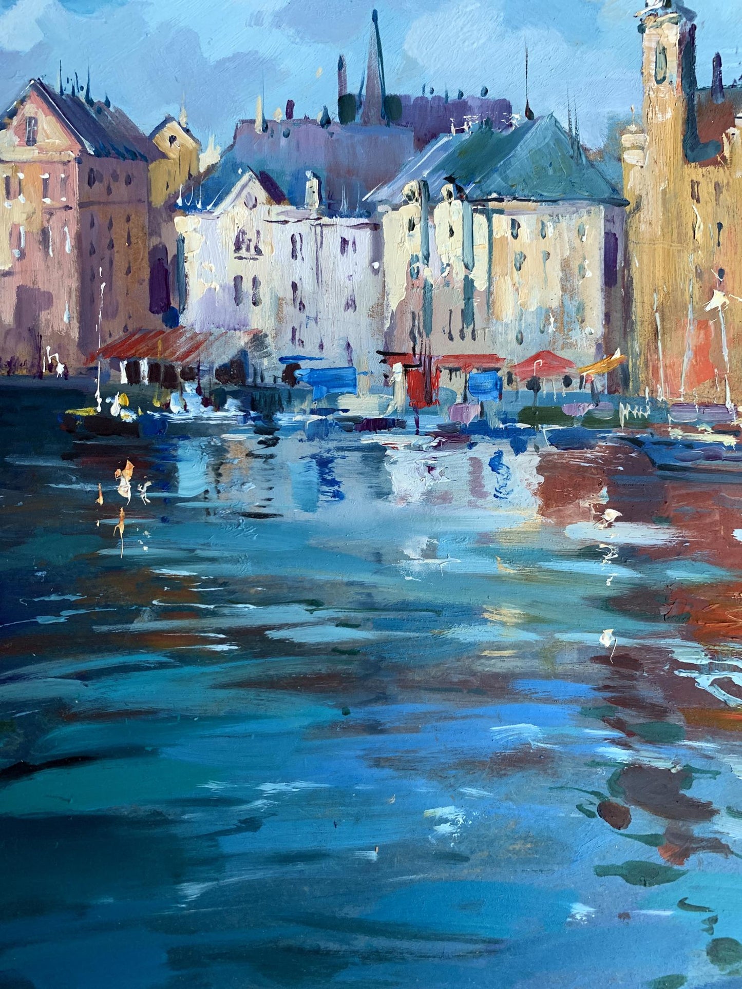 OIl painting Like in Venice Yuriy Suprunchuk