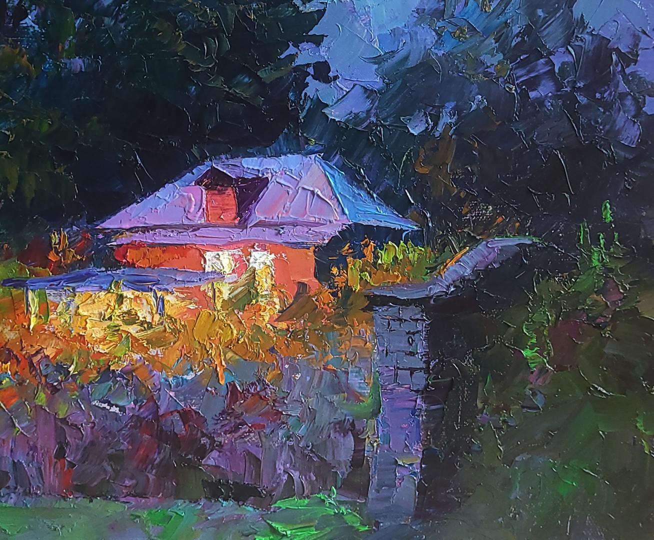 Oil painting Evening Boris Serdyuk