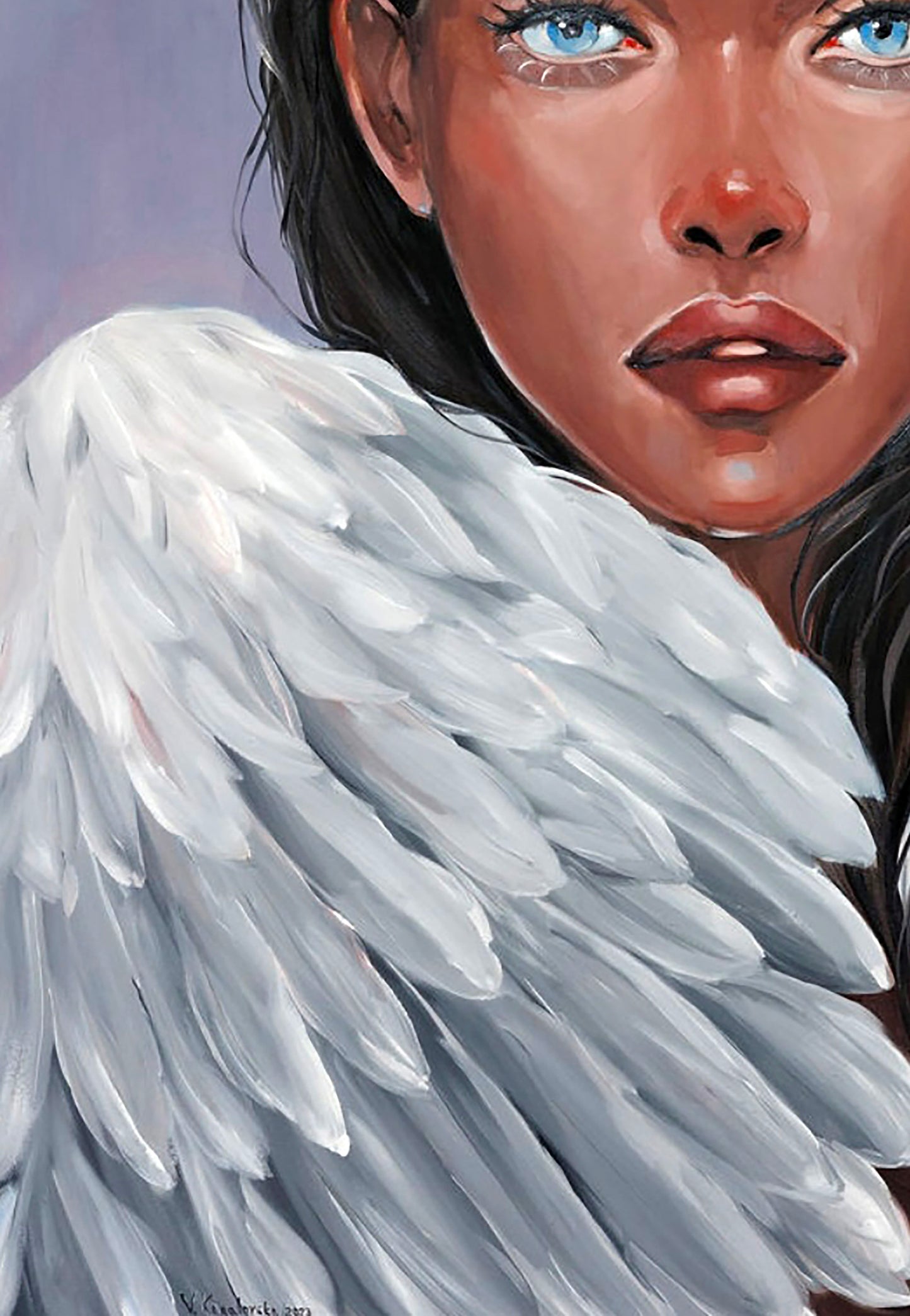 Oil painting Wings Victoria Kagalovska