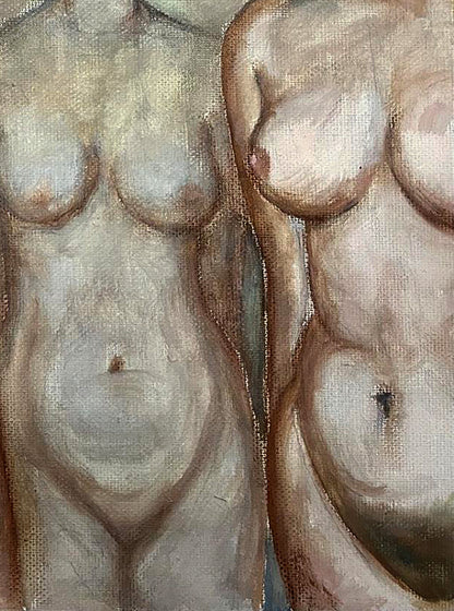 Oil painting Naked models Tatyana Nikolsk