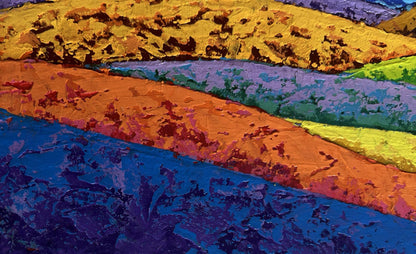 Oil painting Contrast between the beautiful V. Zadorozhnya