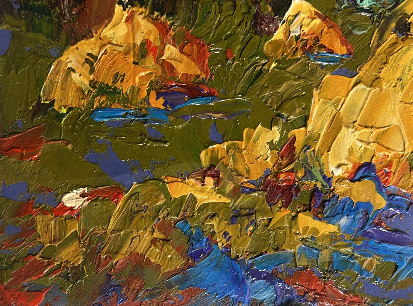 Oil painting Returning from the field in the evening Oleksiy Ivanyuk