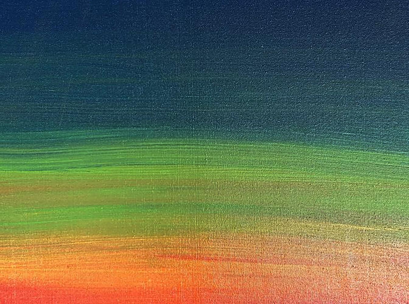 Acrylic painting Calm and focused Olga Melezhik