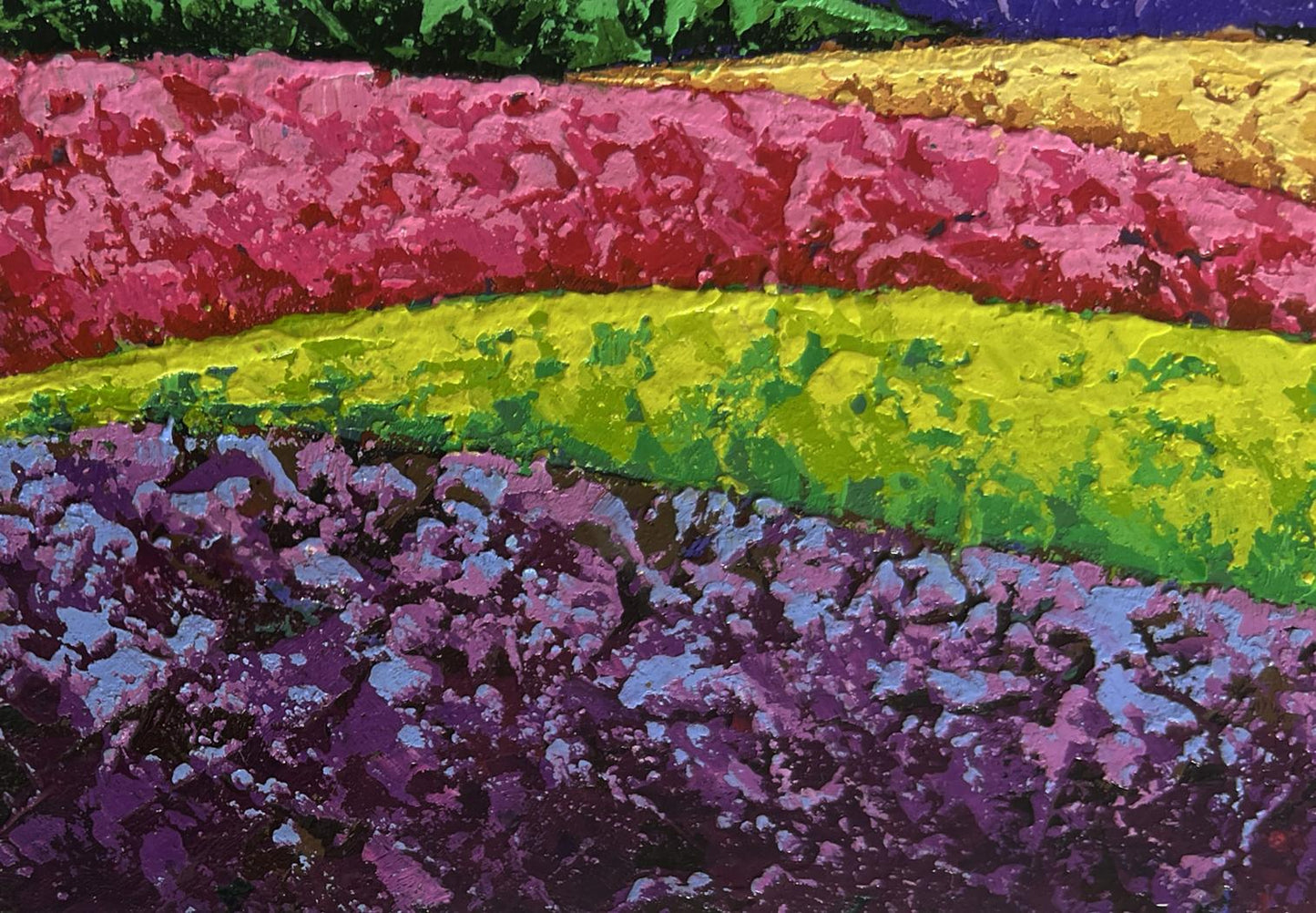 Oil painting Tranquility of the Mountains V. Zadorozhnya