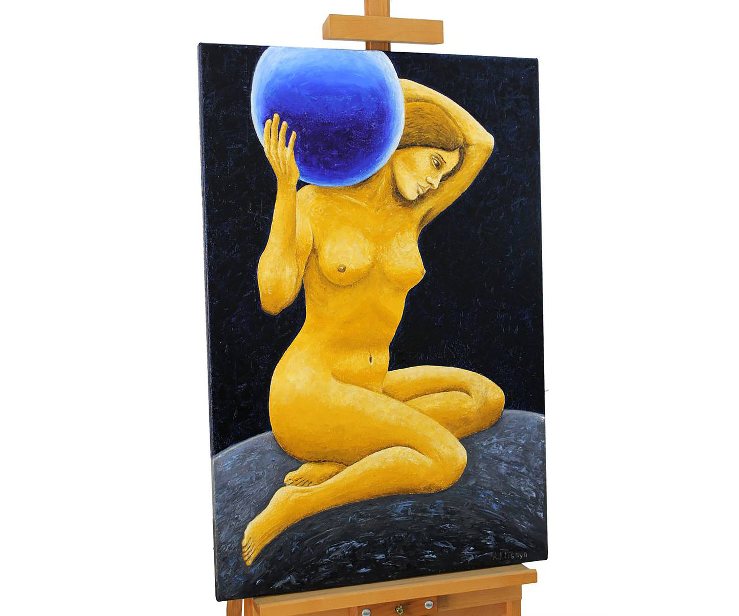 Oil painting Terra Andriy Klishyn