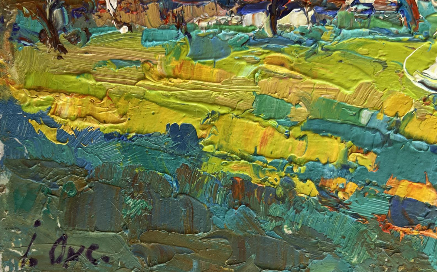 Oil painting Spring has come Oksana Ivanyuk