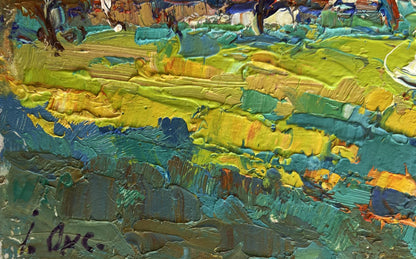 Oil painting Spring has come Oksana Ivanyuk