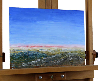 Oil painting Northern landscape Andriy Klishyn