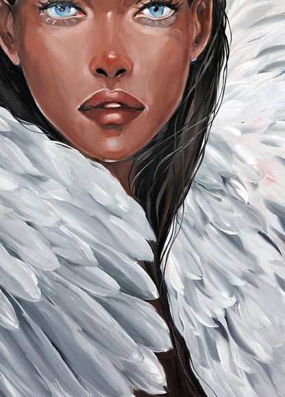 Oil painting Wings Victoria Kagalovska