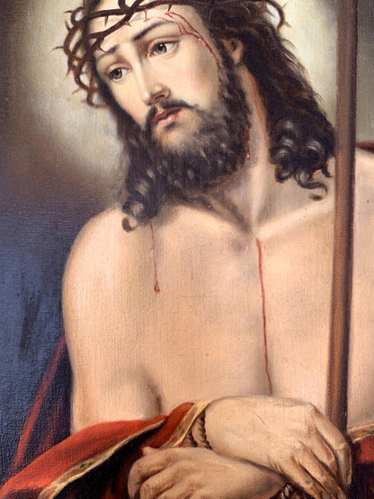 Oil painting Portrait of Jesus Christ Oleksandr Gukalov