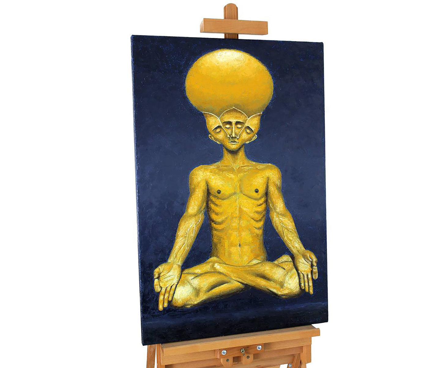 Oil painting Enlightenment Andriy Klishyn