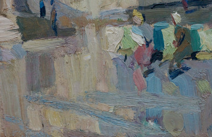 Oil painting Landscape Square Dulfan Lucien Veniaminovich