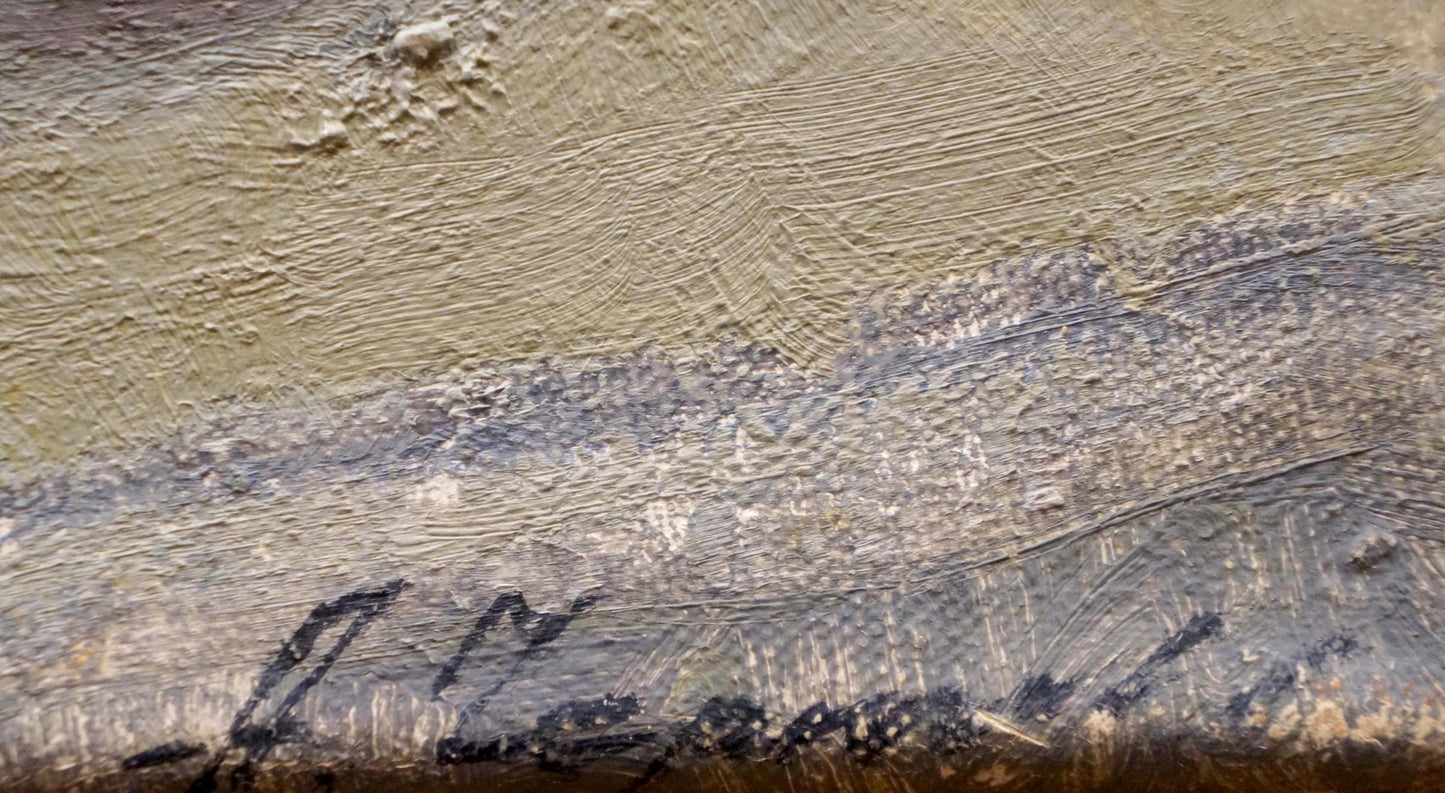 Oil painting Flowers Chernyaev Anatoly Grigoryevich