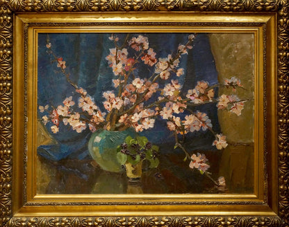 Oil painting Bouquet of flowers Tsvetkova Valentina Petrovna