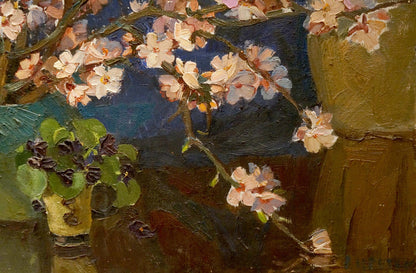 Oil painting Bouquet of flowers Tsvetkova Valentina Petrovna