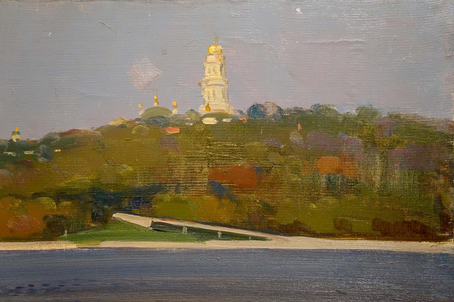 Oil painting Kiev-Pechersk Lavra Strelov Arkady Efimovich
