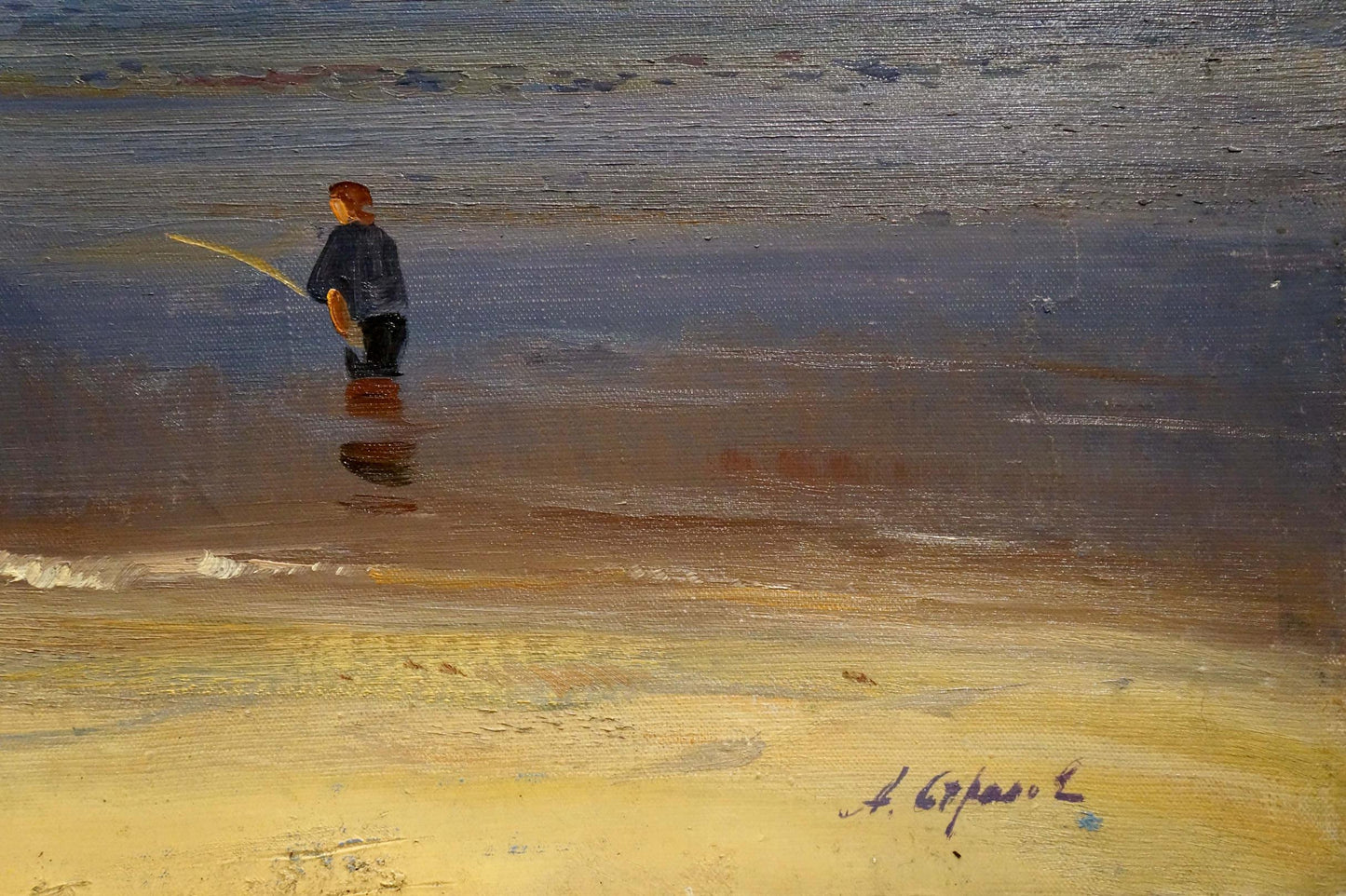 Oil painting Kiev-Pechersk Lavra Strelov Arkady Efimovich