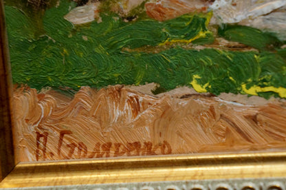 Oil painting Autumn landscape Stolyarenko Petr Kuzmich