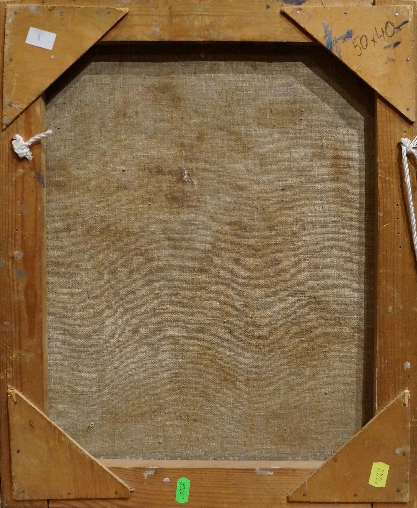 Oil painting Bouquet of flowers with apples Sokolova Zinaida Ivanovna