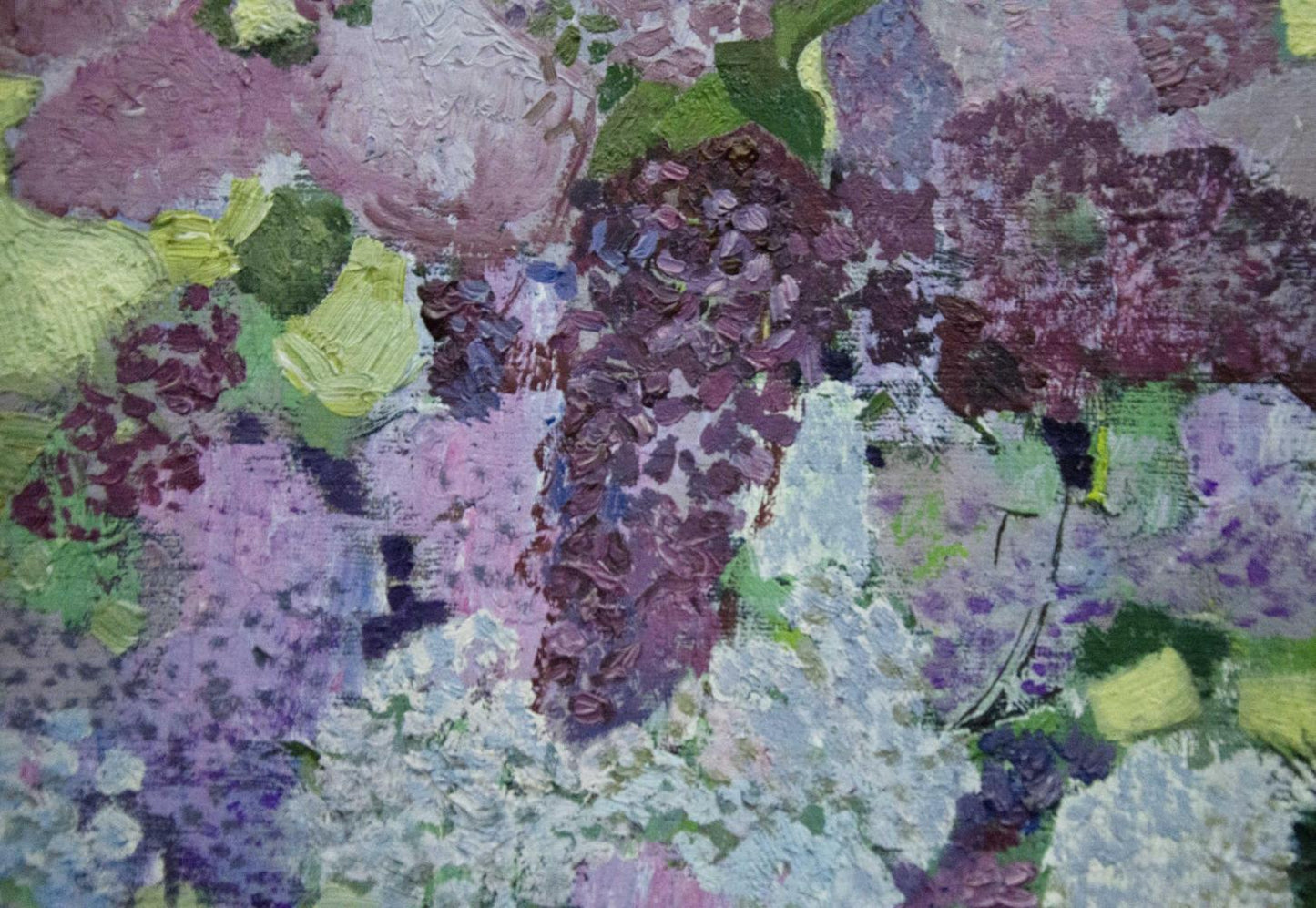 Oil painting Lilac Zaretsky Victor Ivanovich