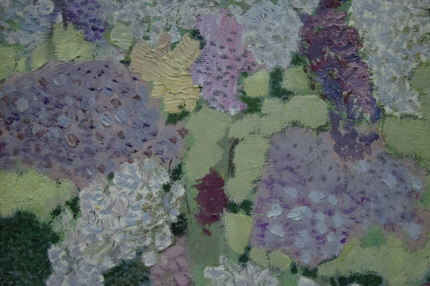 Oil painting Lilac Zaretsky Victor Ivanovich