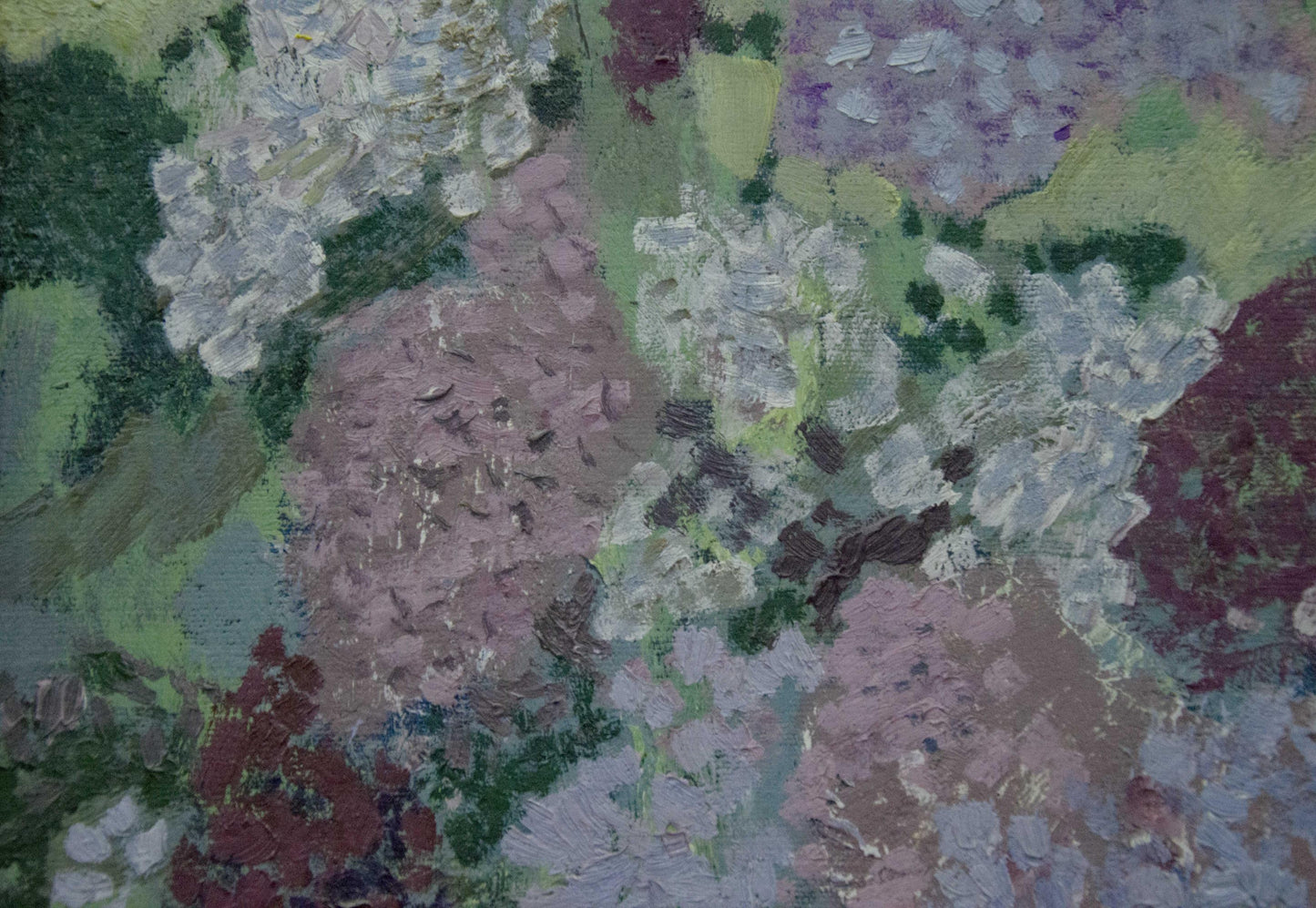 Oil painting Lilac Zaretsky Victor Ivanovich