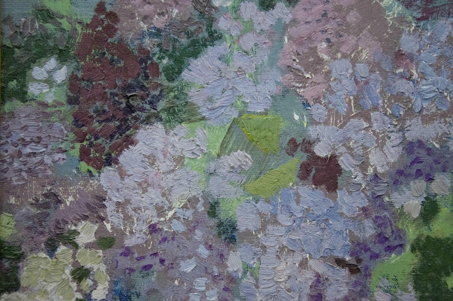 Oil painting Lilac Zaretsky Victor Ivanovich