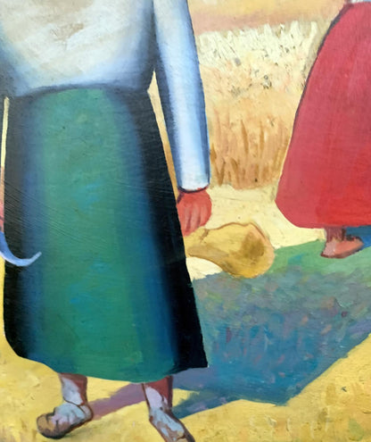 Oil painting In field V. Konotopsky