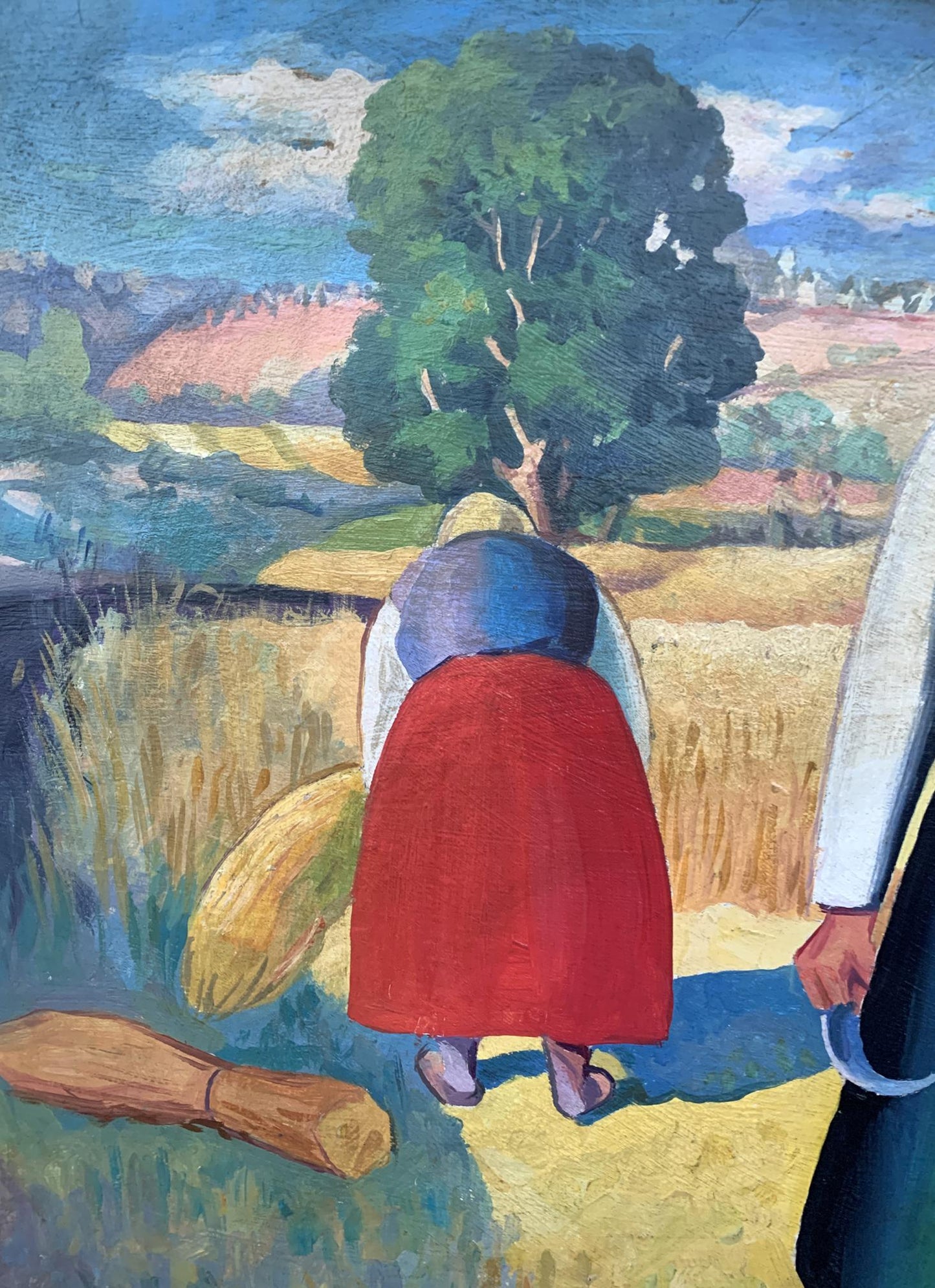 Oil painting In field V. Konotopsky