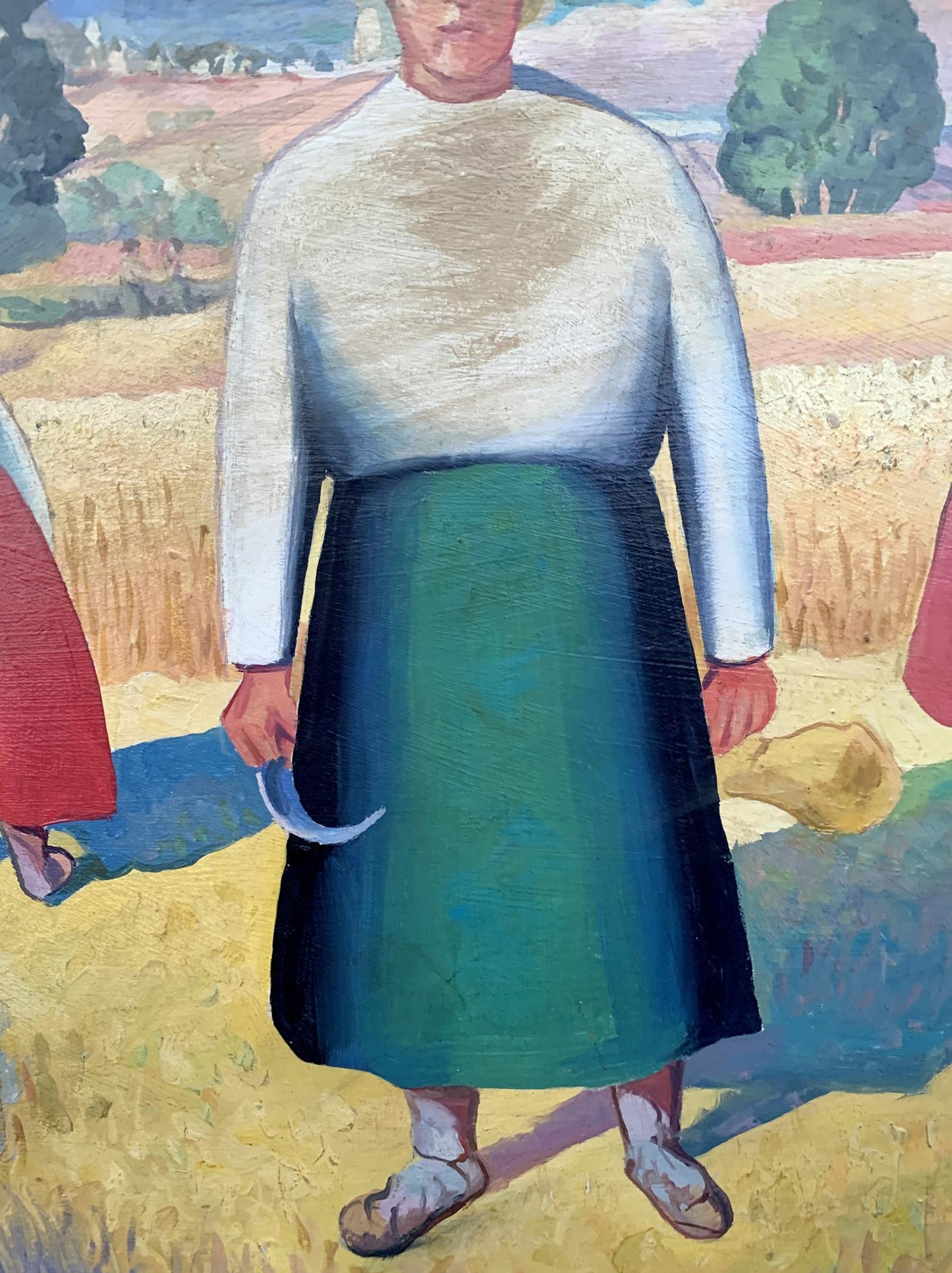 Oil painting In field V. Konotopsky