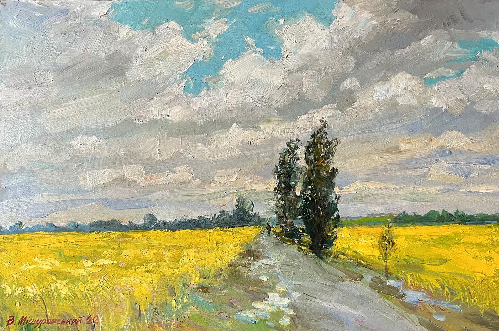 Oil painting Windy day V. Mishurovsky