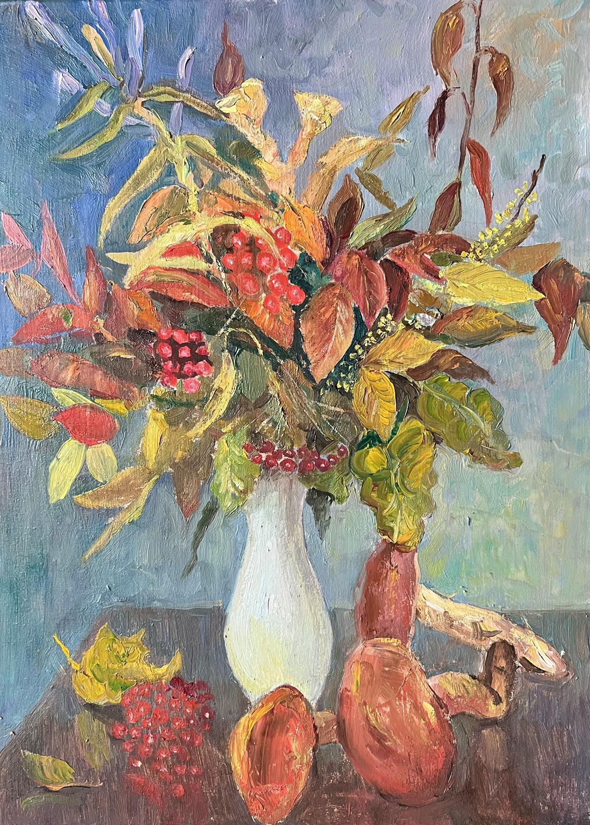 Oil painting Autumn still life V. Mishurovsky